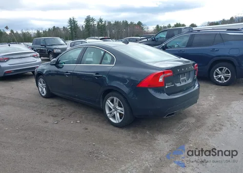 2015 Volvo S60 T5 Premier from USA, damaged, VIN YV1612TK1F2359574
